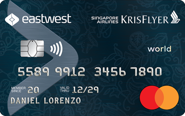 EastWest Singapore Airlines KrisFlyer World Mastercard