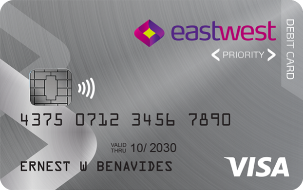 EastWest Visa Platinum Debit Card